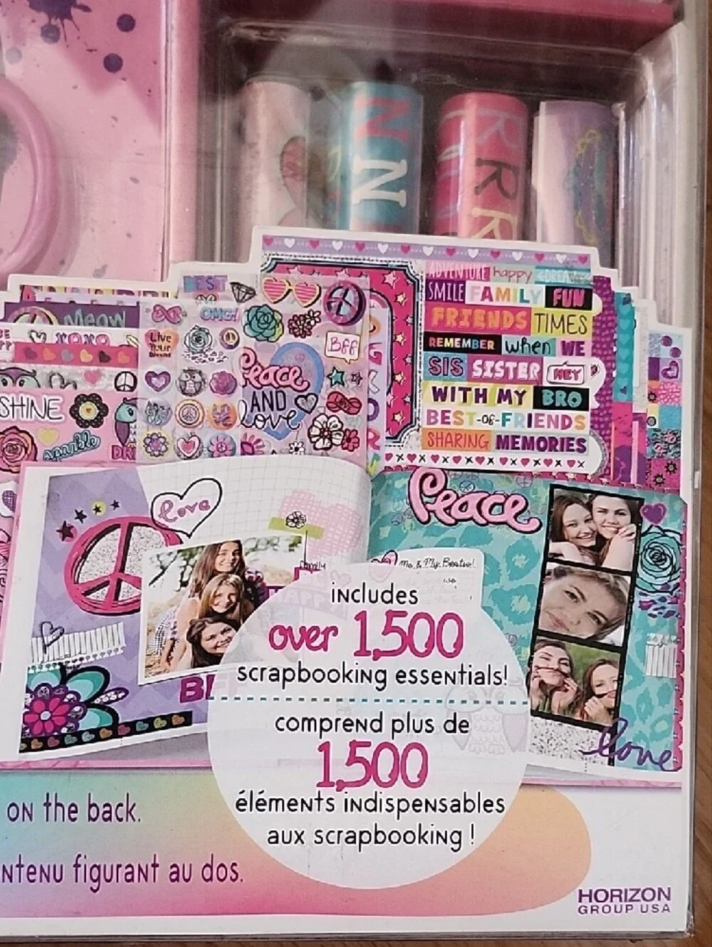 Mine 2 Design Pink Ultimate Scrapbook & Memories Set for Kids